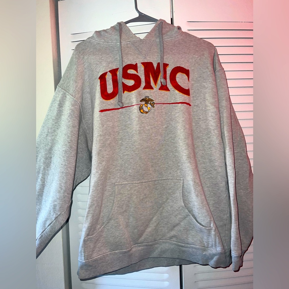 USMC - vintage hoodie NEW